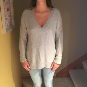 Gray sweater